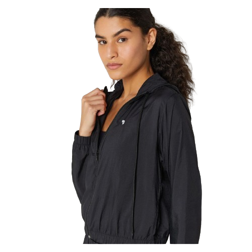 Jaqueta Eterna Corta Vento Com Capuz Alto Giro