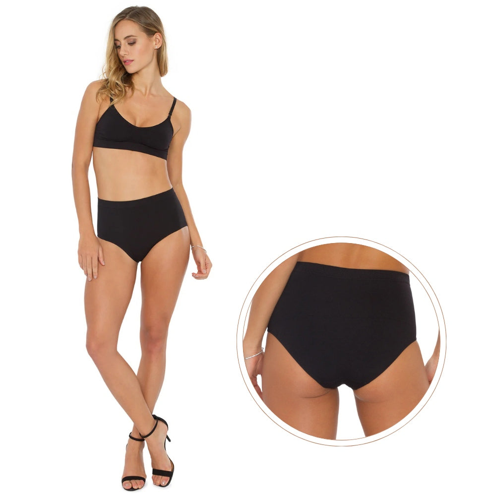 Calcinha Cintura Alta e Modelagem Anatômica para Máximo Conforto