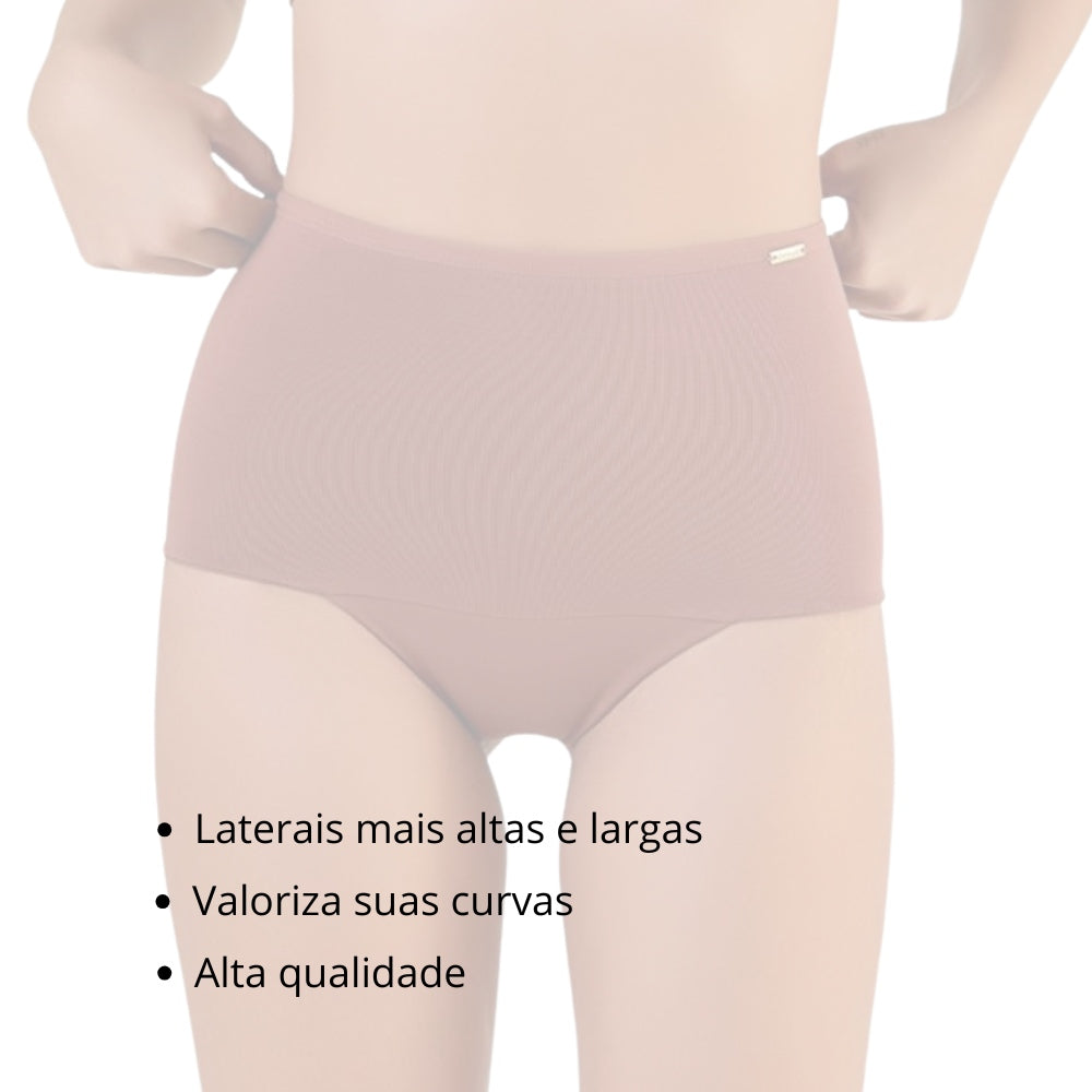 Calcinha Fio Dental Cintura Alta - Conforto e Ajuste Perfeito | Love Secret