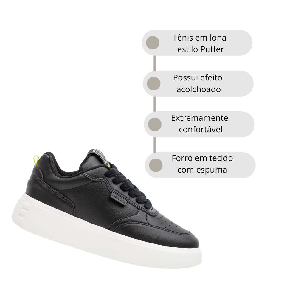 Tênis Petite Jolie Start Extremamente Confortável Estilo Puffer
