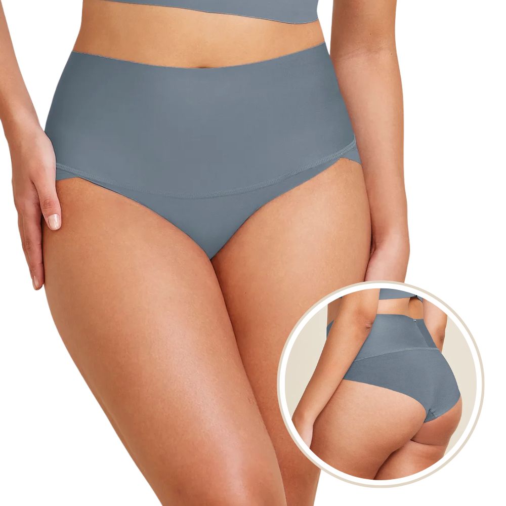 Calcinha Cintura Alta Invisível Em Microfibra