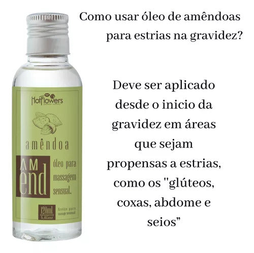 Óleo Para Massagem Sensual Amend HotFlowers