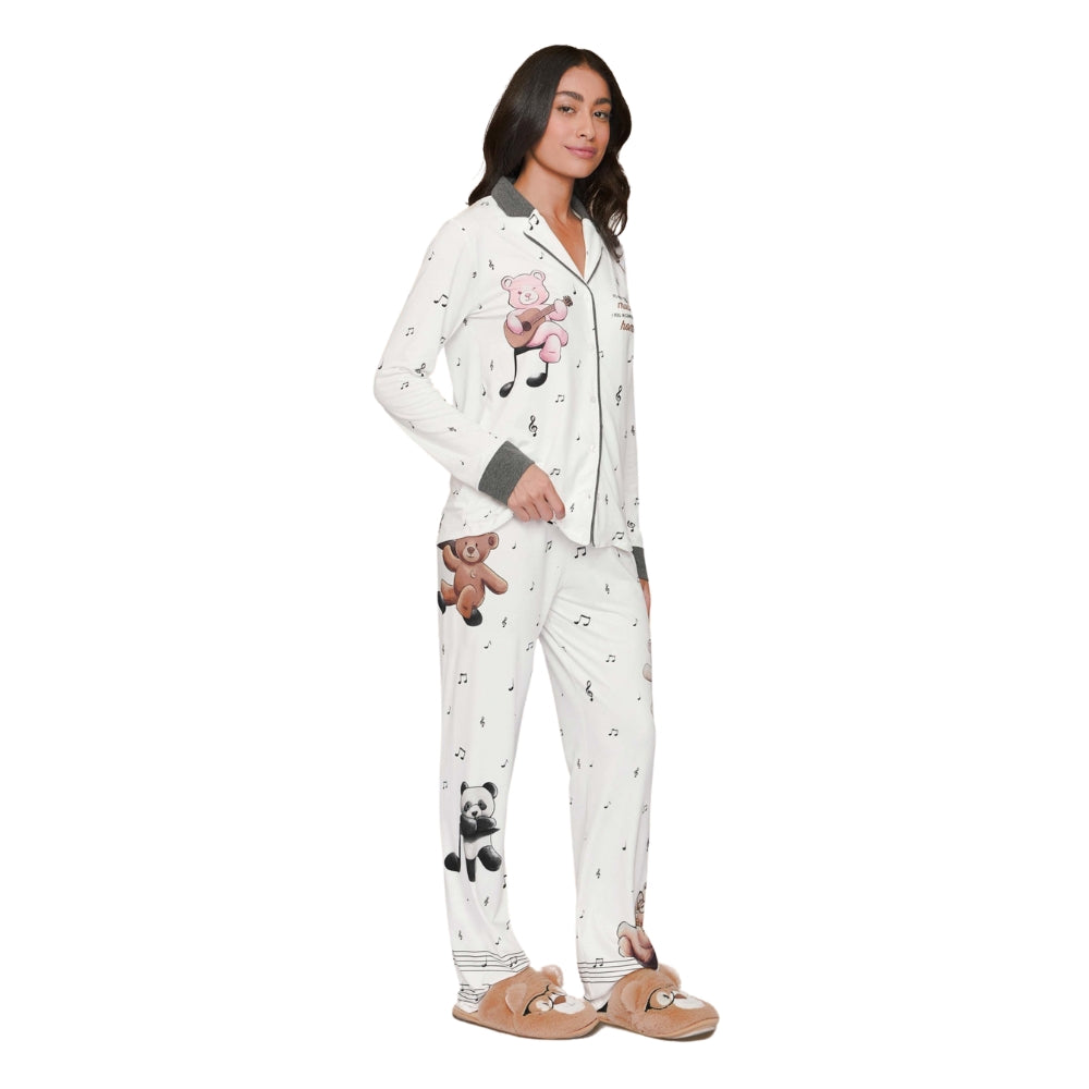 Pijama Aberto Feminino em Sublime Touch