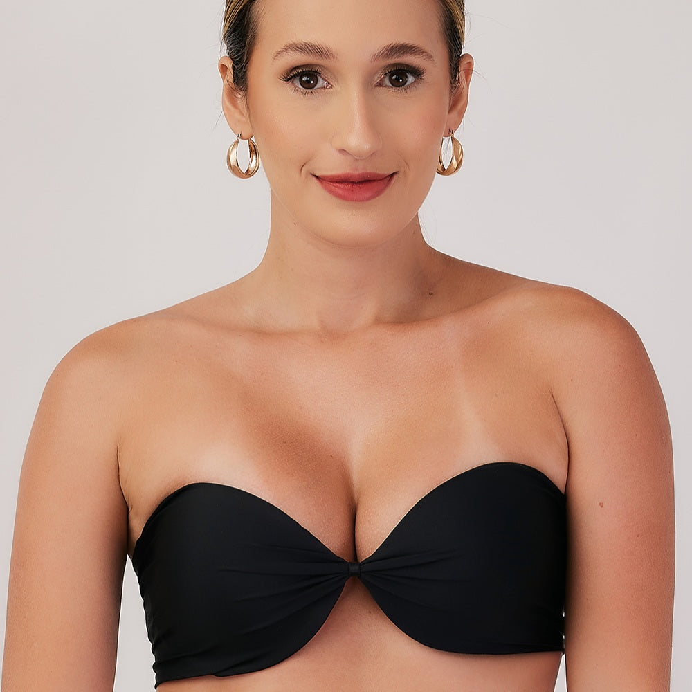 Sutiã Tomara que Caia sem Alças com franzido Nayane Rodrigues