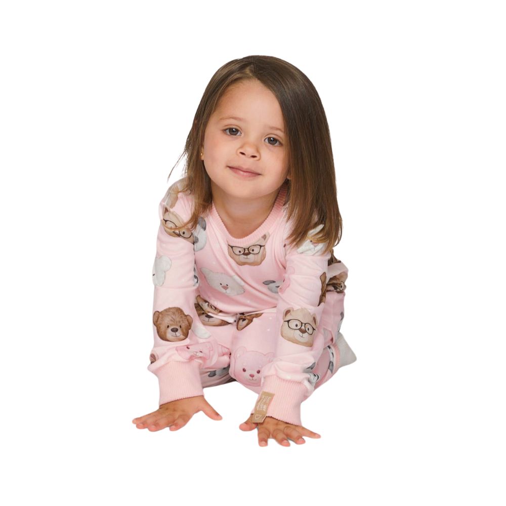 Pijama Baby Girl Bearmily Love em Sublime Touch