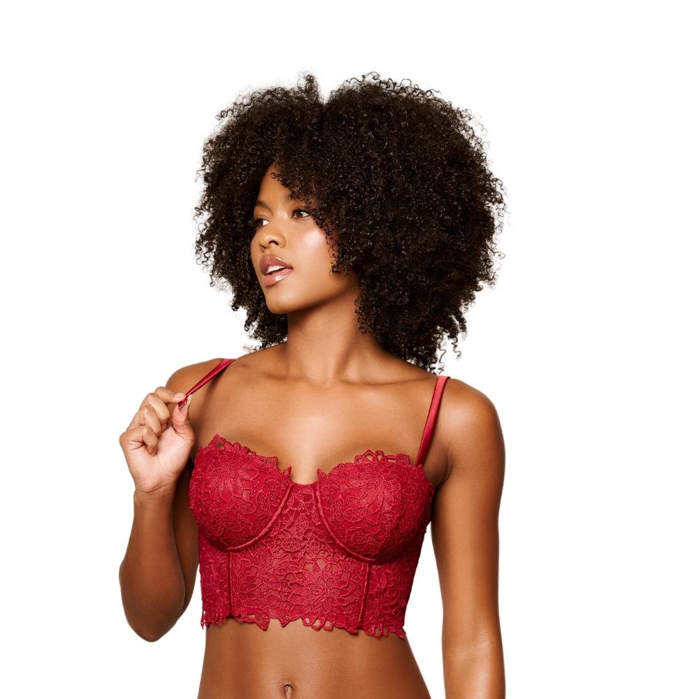 Conjunto De Lingerie de Luxo em Guipir e Tule