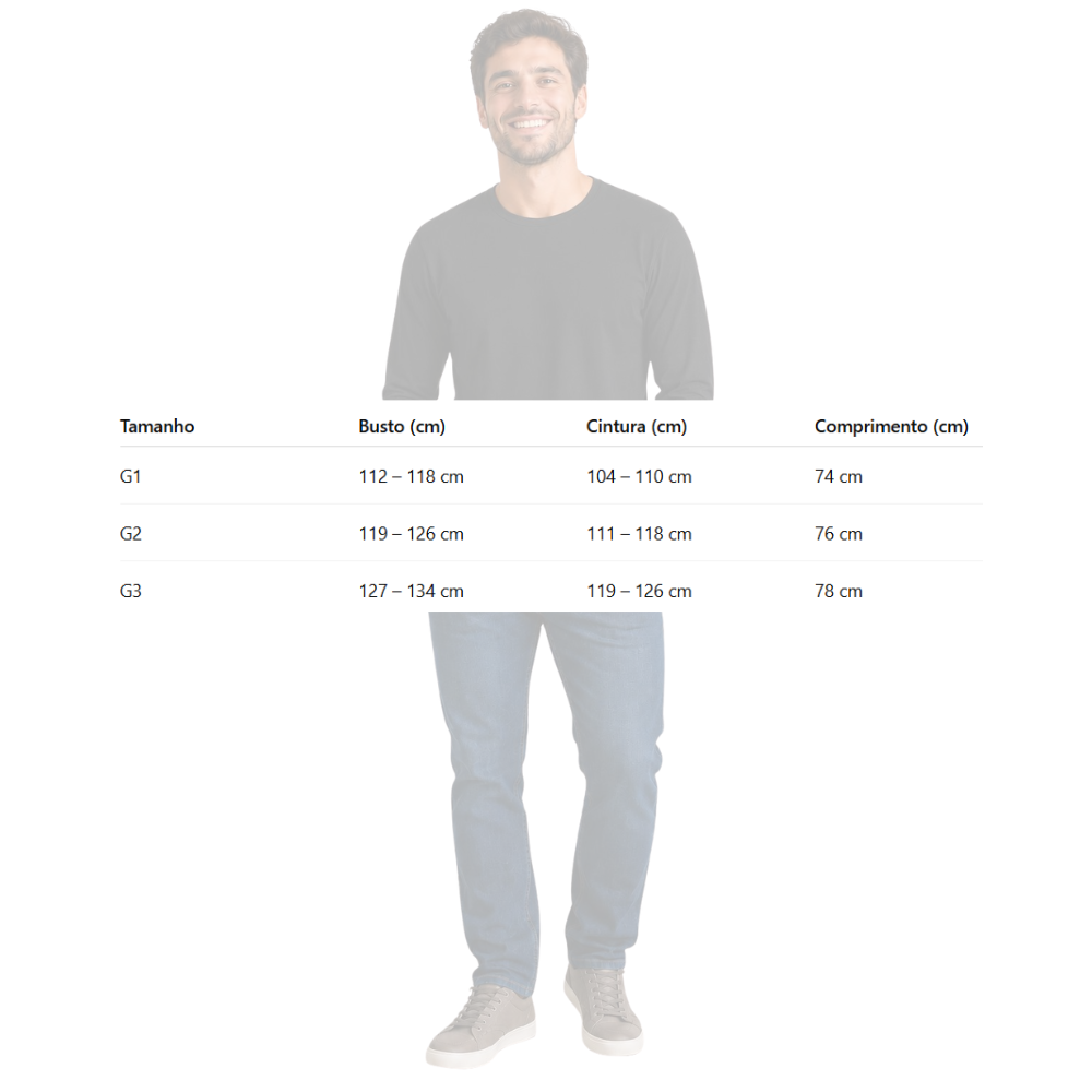 Básica Térmica Masculina Segunda Pele Plus