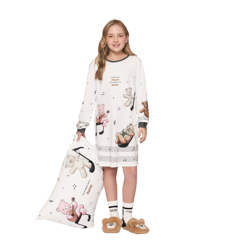 Camisola Infantil Feminino em Sublime Touch