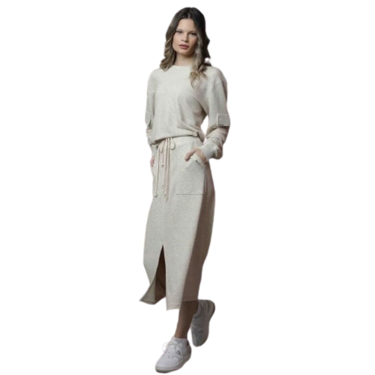 Saia Feminina de Moletom Macia, Quentinha e Super Estilosa