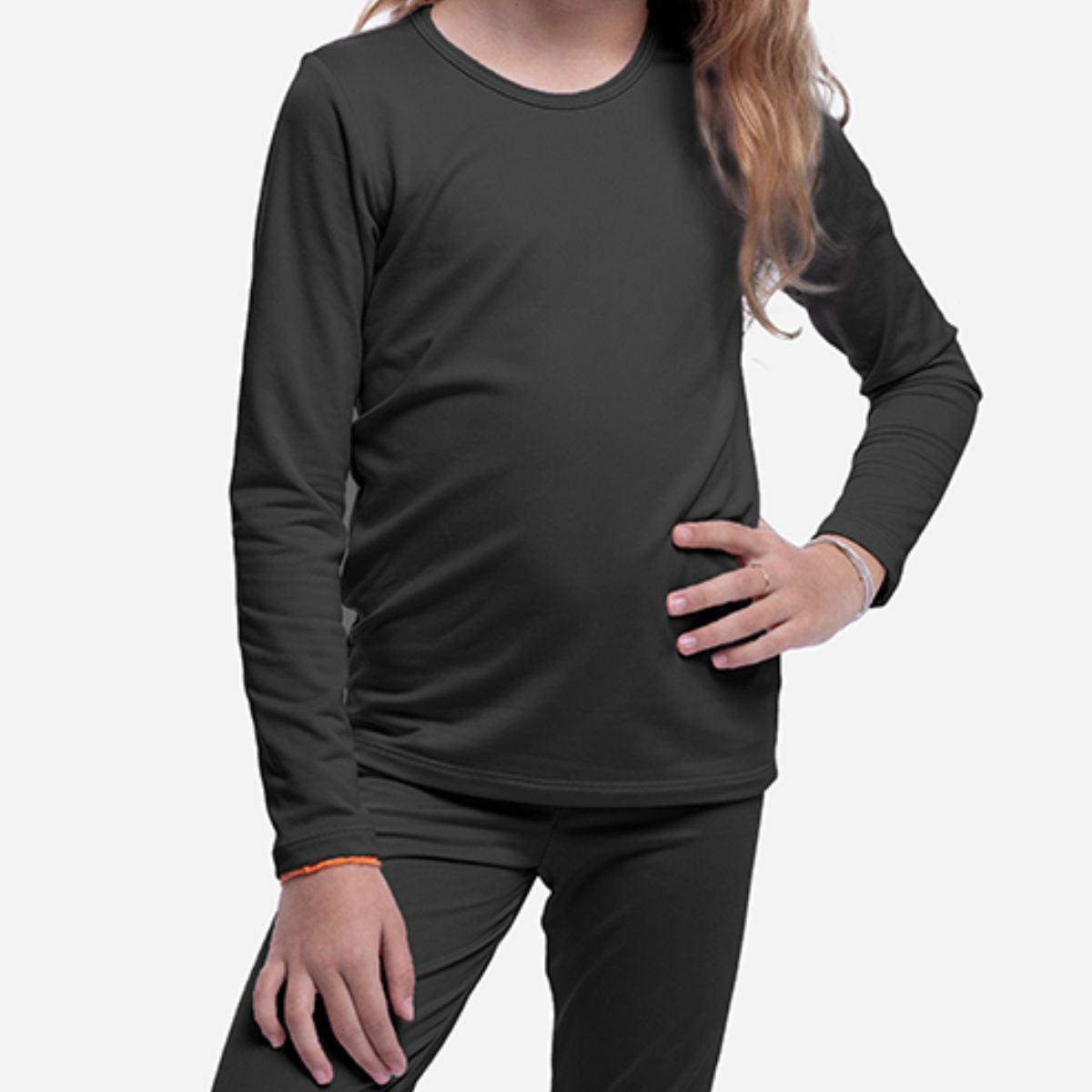 Básica Térmica Infantil  Unissex Policorp com Isolamento Térmico e Regulagam da Temperatura Corporal