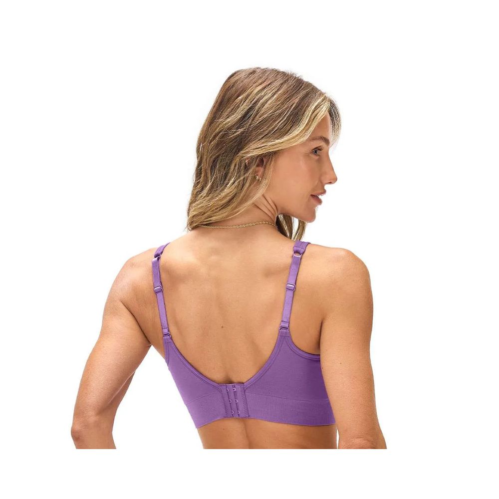 Sutiã Comfort Duplo com Alças Largas Regulávei Sustentação e Conforto sem Costura