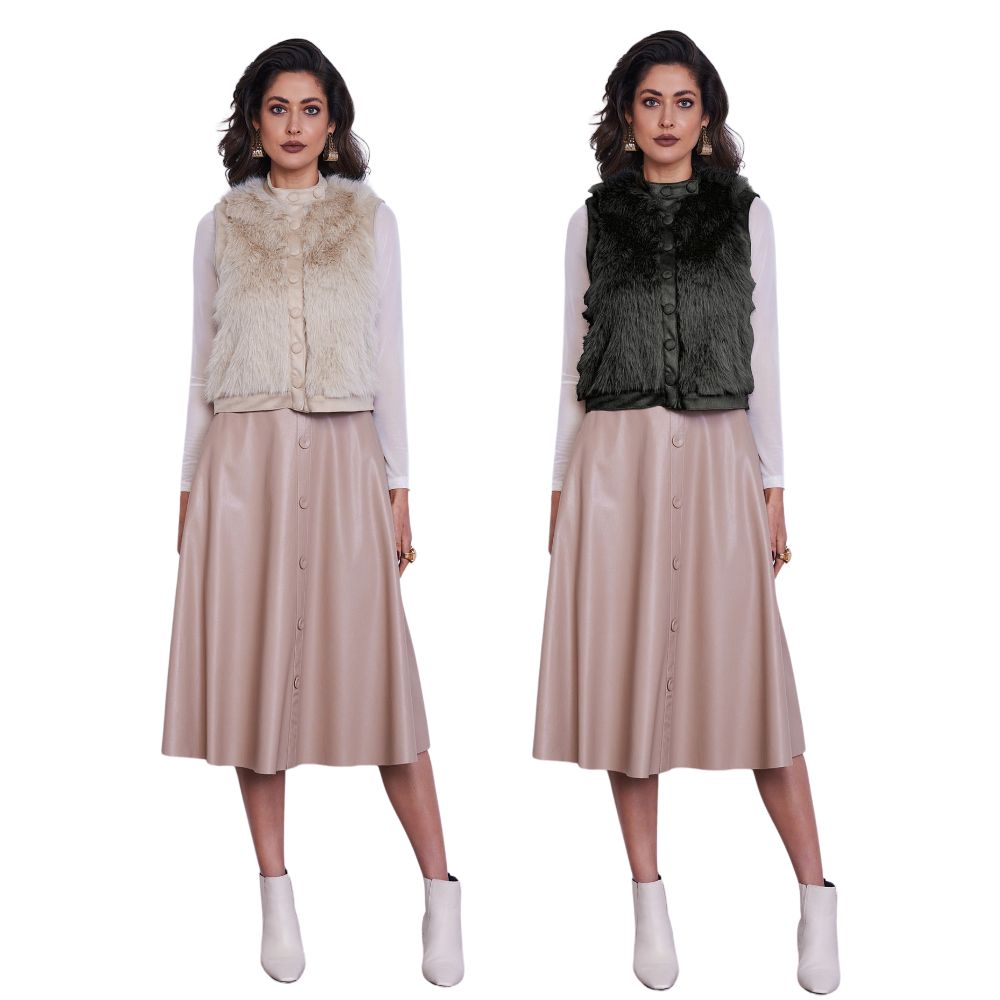 Colete Feminino em Pele  Estilo, Conforto e Sofisticação
