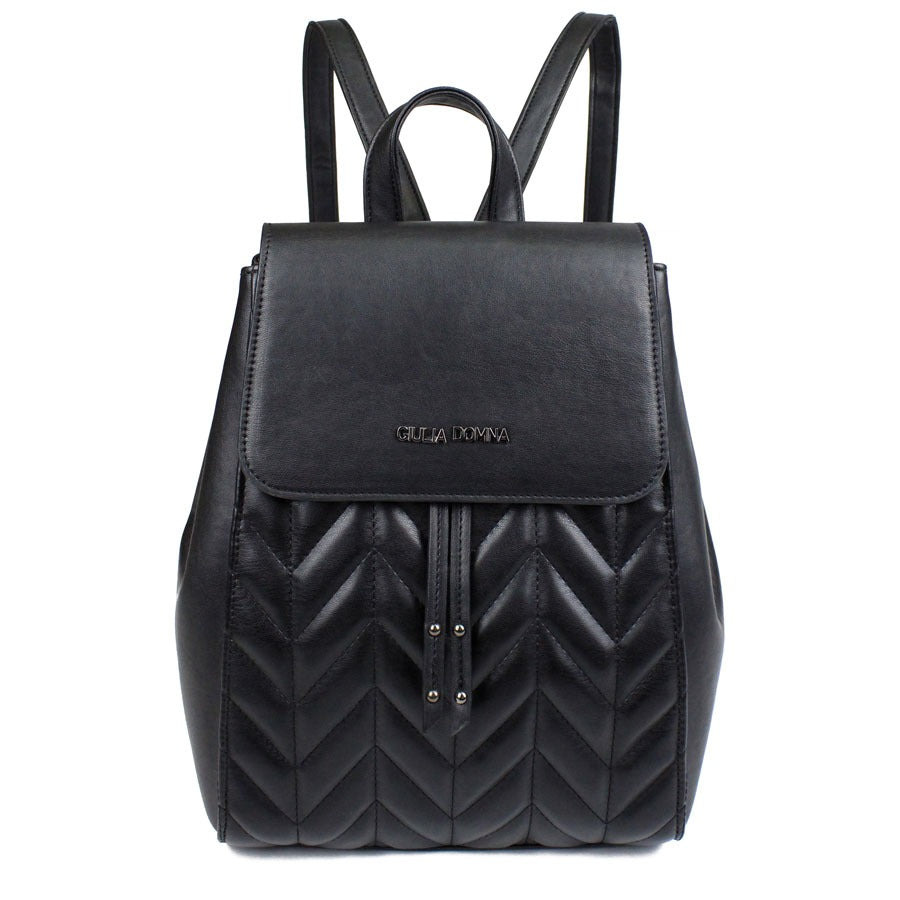 Mochila Eco Napa Camel Giulia Domna