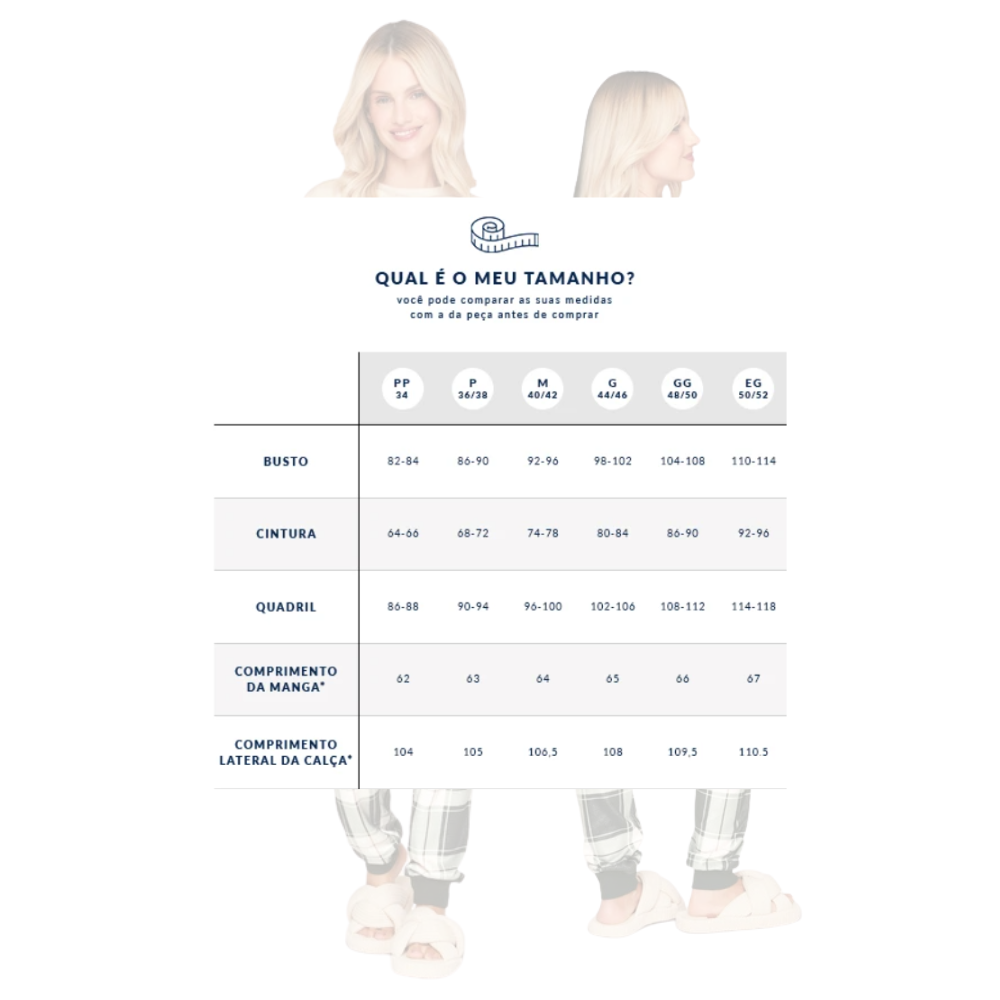 Pijama Jogger Feminino Especial Peluciado BB Moment em Velvet Lux