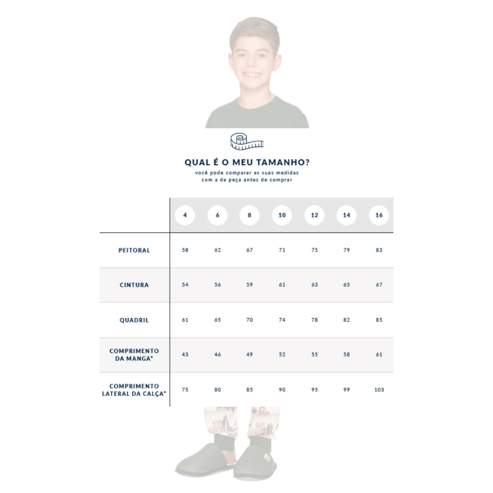 Pijama Jogger Infantil Masculino BB Moment em Cotton Touch Sublime Touch