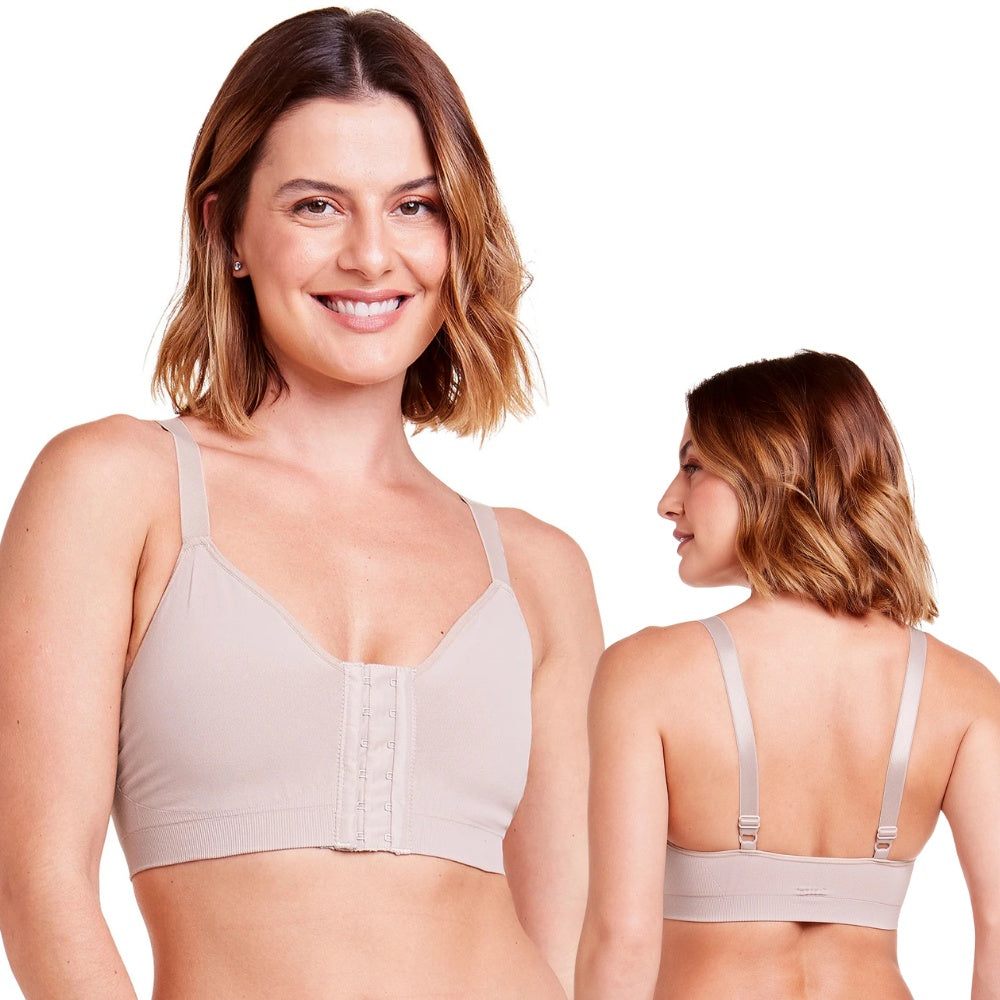 Sutiã Fecho Frontal e Dupla Sustentação e Tratamento Hidrófilo