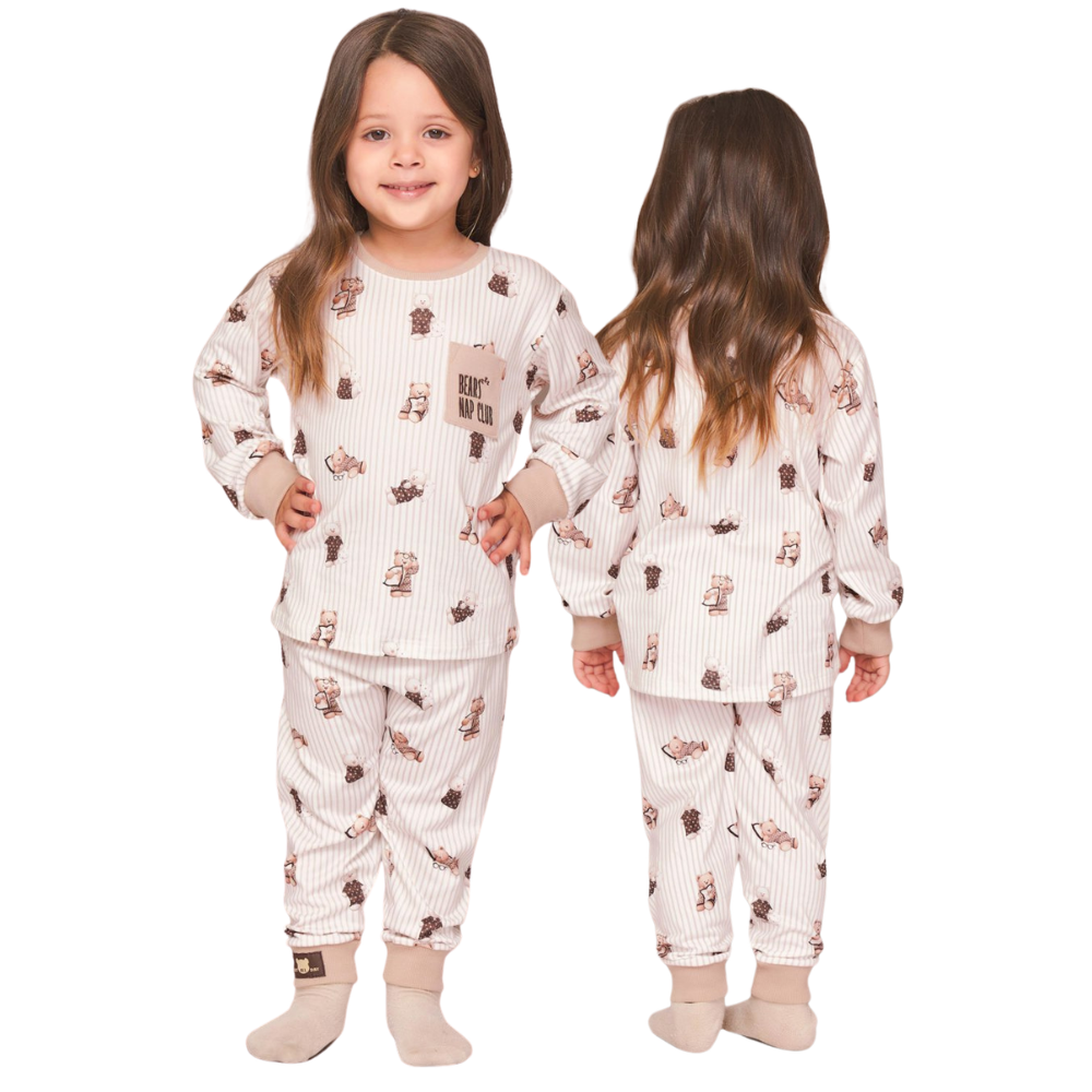 Pijama Baby Unissex Nap Club em Sublime Touch - Lua Luá