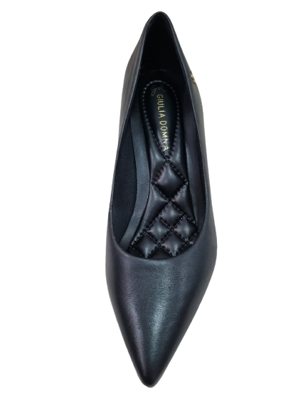 Sapato Social Atanado Stone Preto Giulia Domna Ref 435.01/201