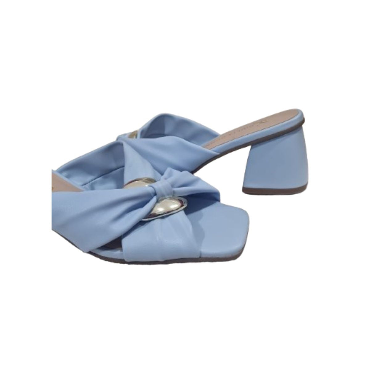 Tamanco Eco Soft Ceu em Couro com Detalhe