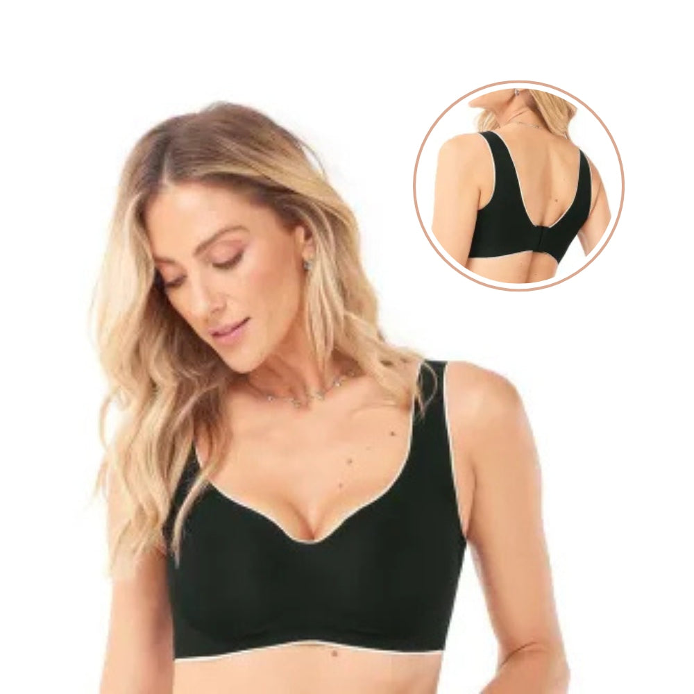 Sutiã Laser com Bojo Removível Sem Costura Sensação de Segunda Pele