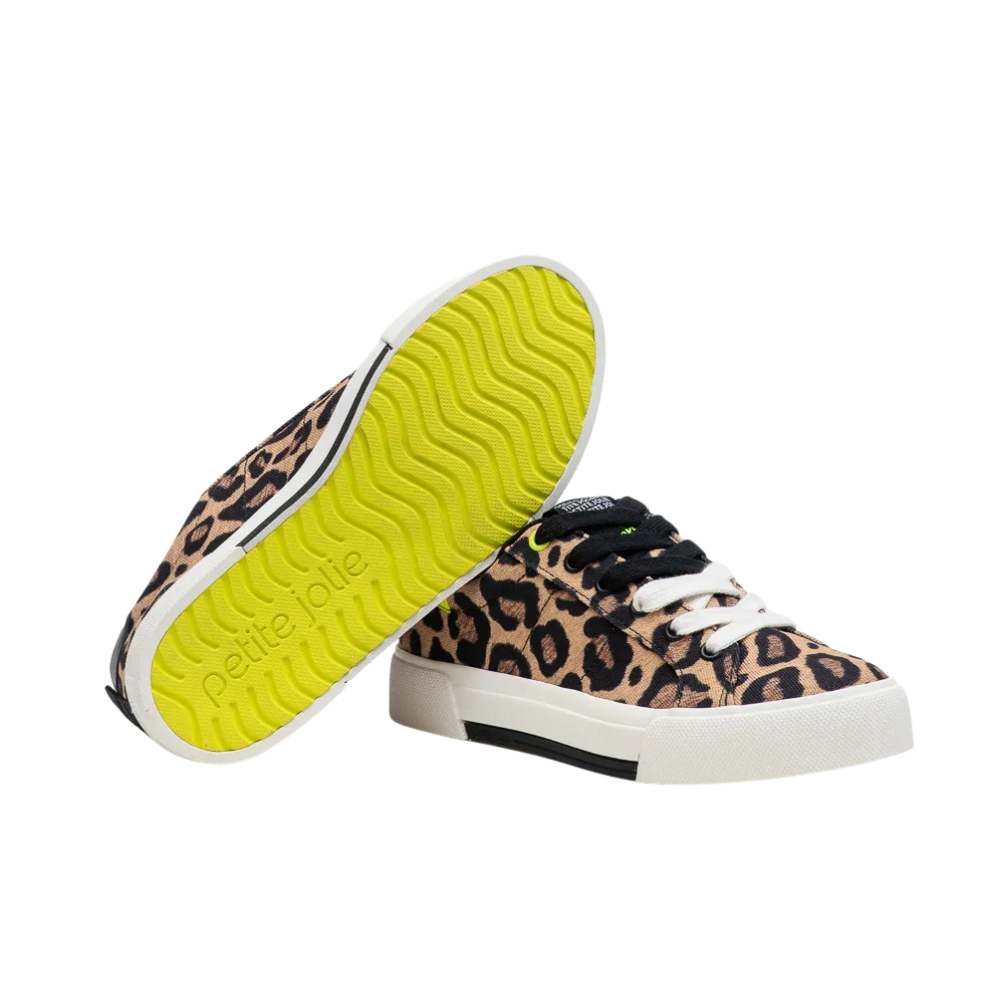 Tênis Feminino Despojado Petite Jolie Pump Onça Sola Limão