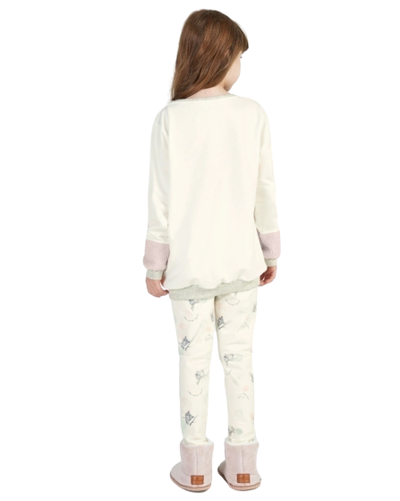 Pijama Manga Longa Bichinhos Fofinhos Cor Com Amor