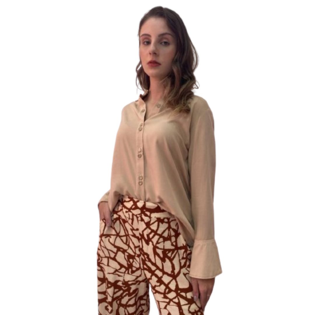 Camisa Feminina Viscose Toque Suave e Respirabilidade