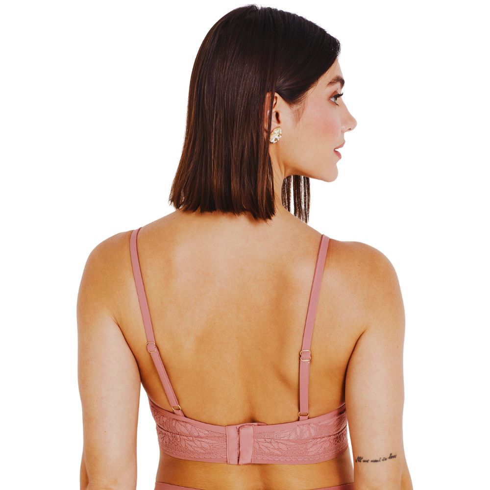 Sutiã em Renda com Sustentação 4S Suave, Segura, Sem Marcas e Sensorial