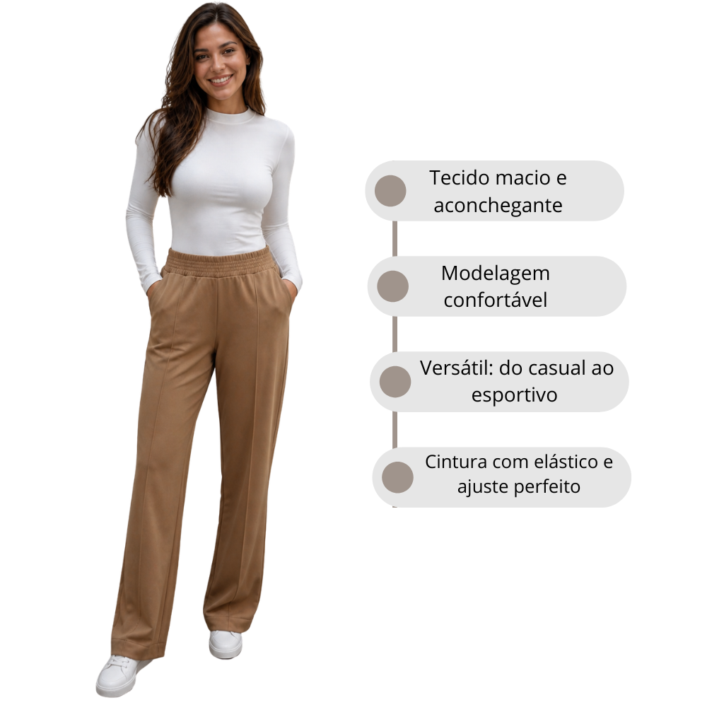 Calça Abrigo Feminina Comfy