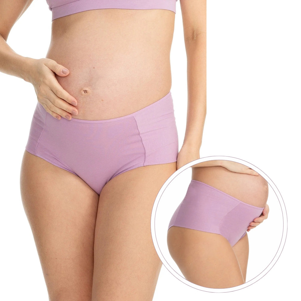 Calcinha Pós-Parto Tanga Cintura Média em Algodão - Segurança e Conforto
