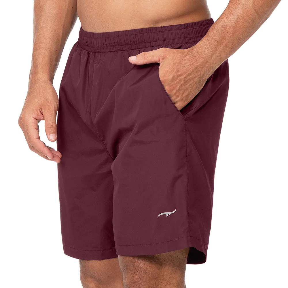 Bermuda Masculina Training Tecido Leve e Respirável Cós Alto Bolsos Funcionais