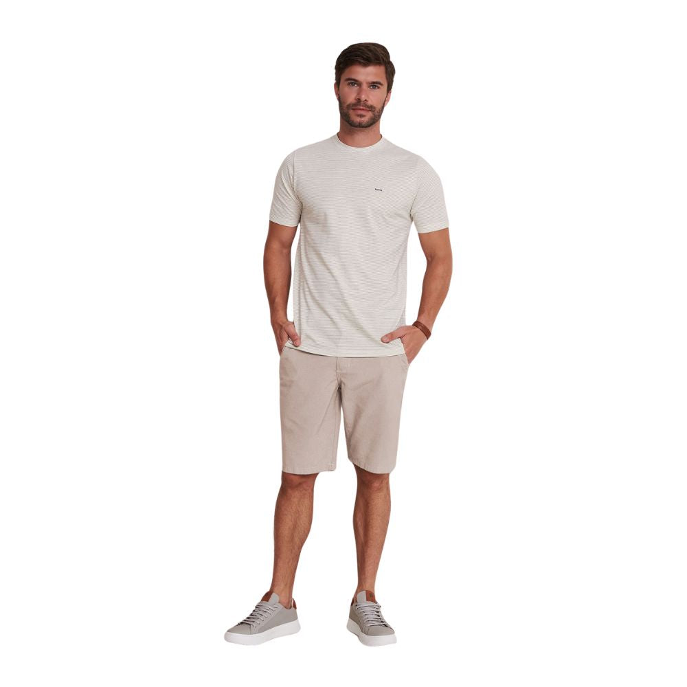 Bermuda Masculina Sport Social de Linho, Sofisticação e Conforto