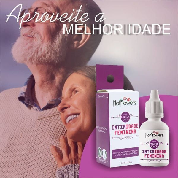 Lubrificantes Linha Melhor Idade Intimidade Feminina  HotFlowers