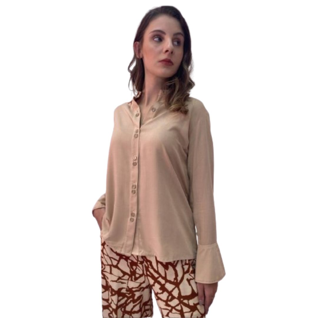 Camisa Feminina Viscose Toque Suave e Respirabilidade