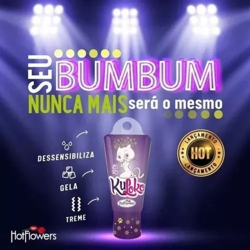Kuloko – Gel Deslizante com Efeito Vibrante, Refrescante e Alívio do Desconforto