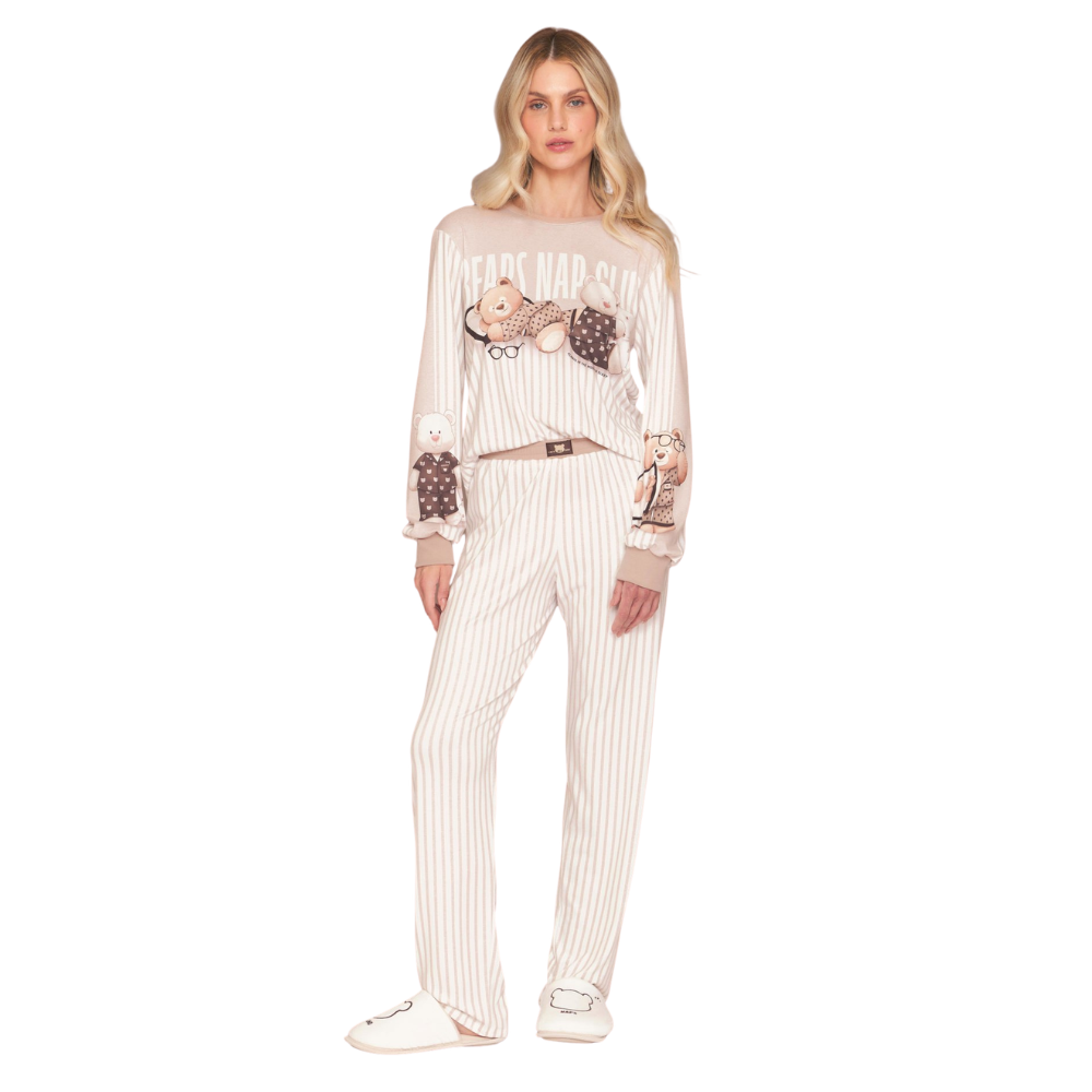 Pijama Comfort Feminino Nat Club em Sublime Touch - Lua Luá