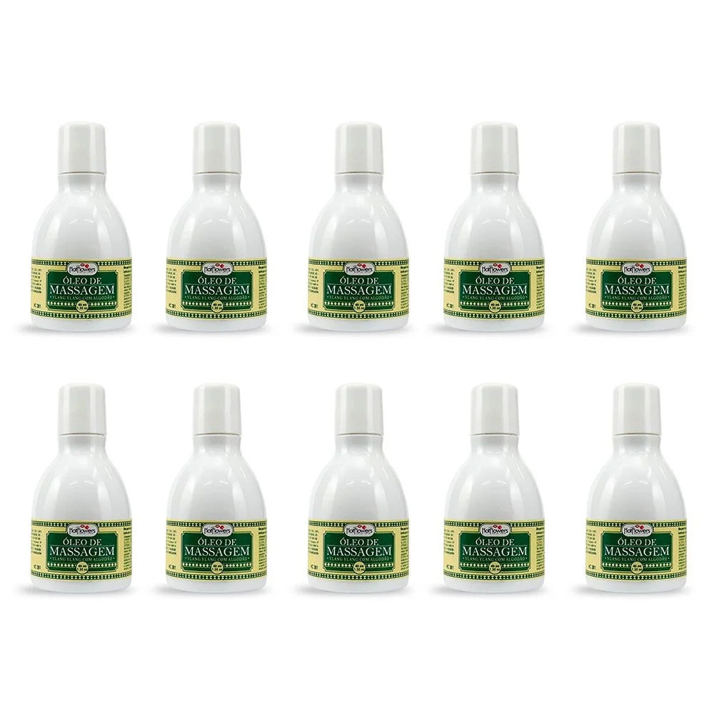 Oleo De Massagem Ylang Ylang Com Algodao Hotflowers