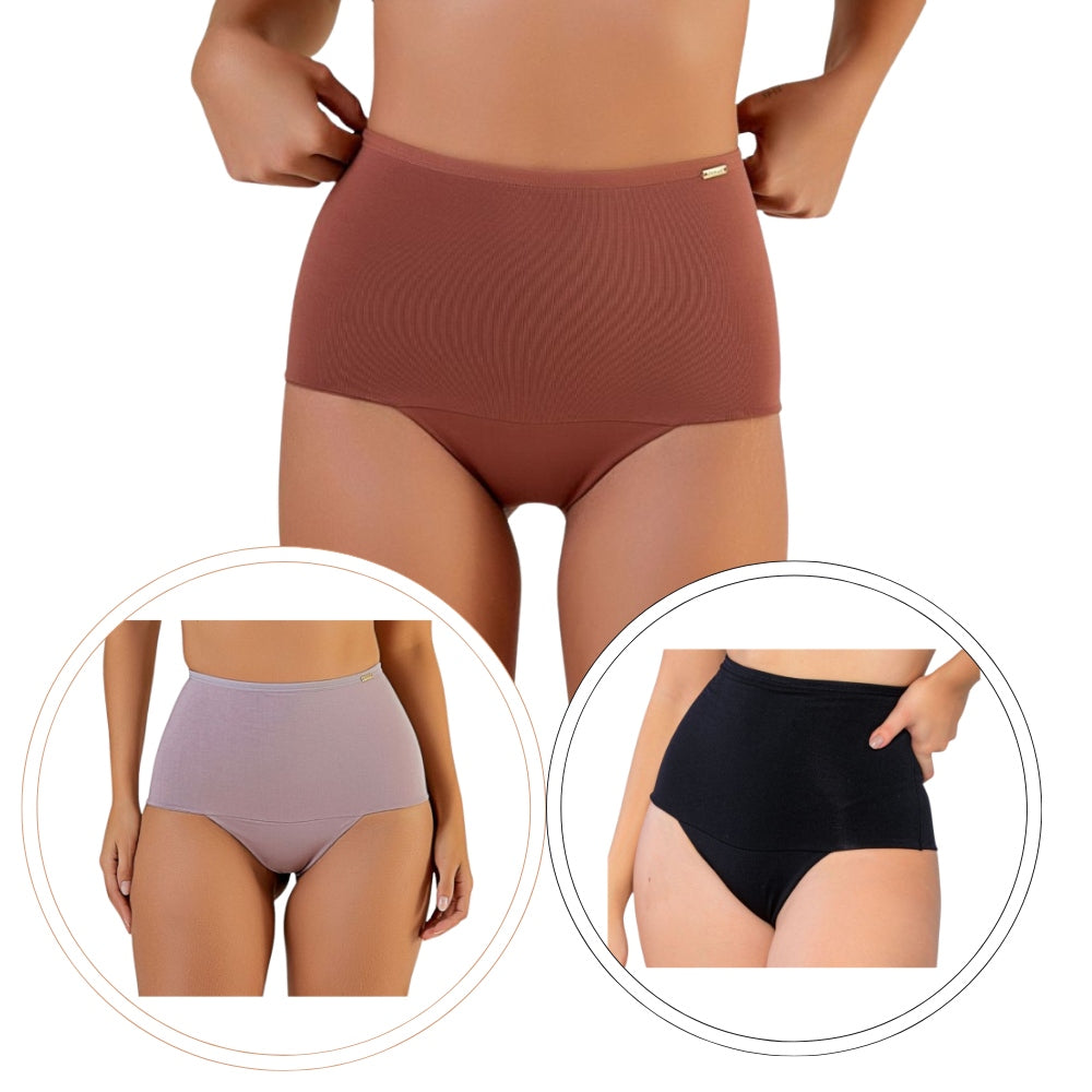 Calcinha Fio Dental Cintura Alta - Conforto e Ajuste Perfeito | Love Secret