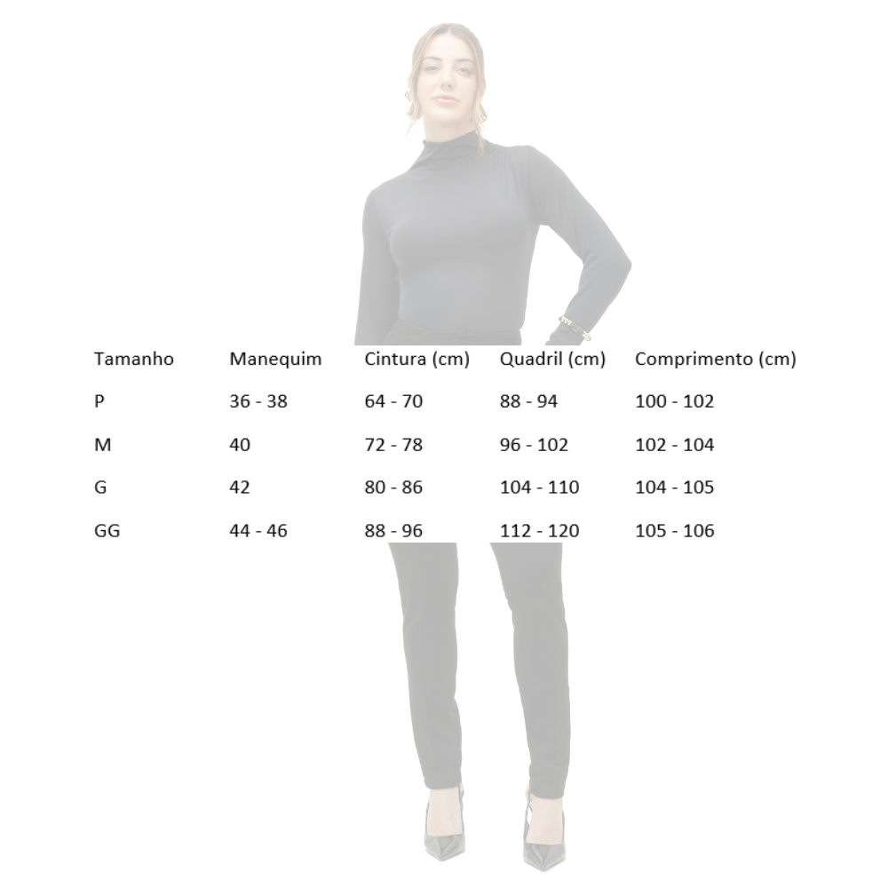 Calça Montaria Feminina em Suede Premium com Elastano - Detox