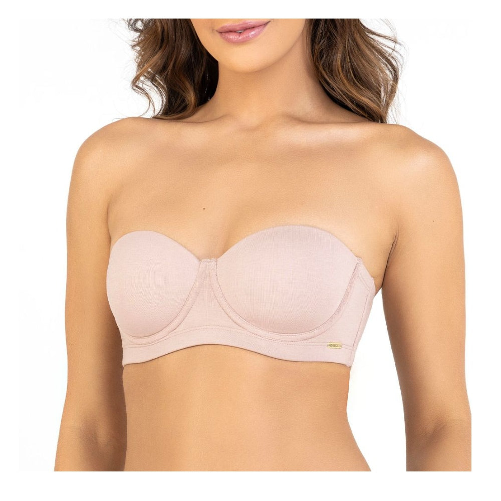 Sutiã  Tomara que Caia Bustiê em Microfibra Ecológica Macia e Confortável