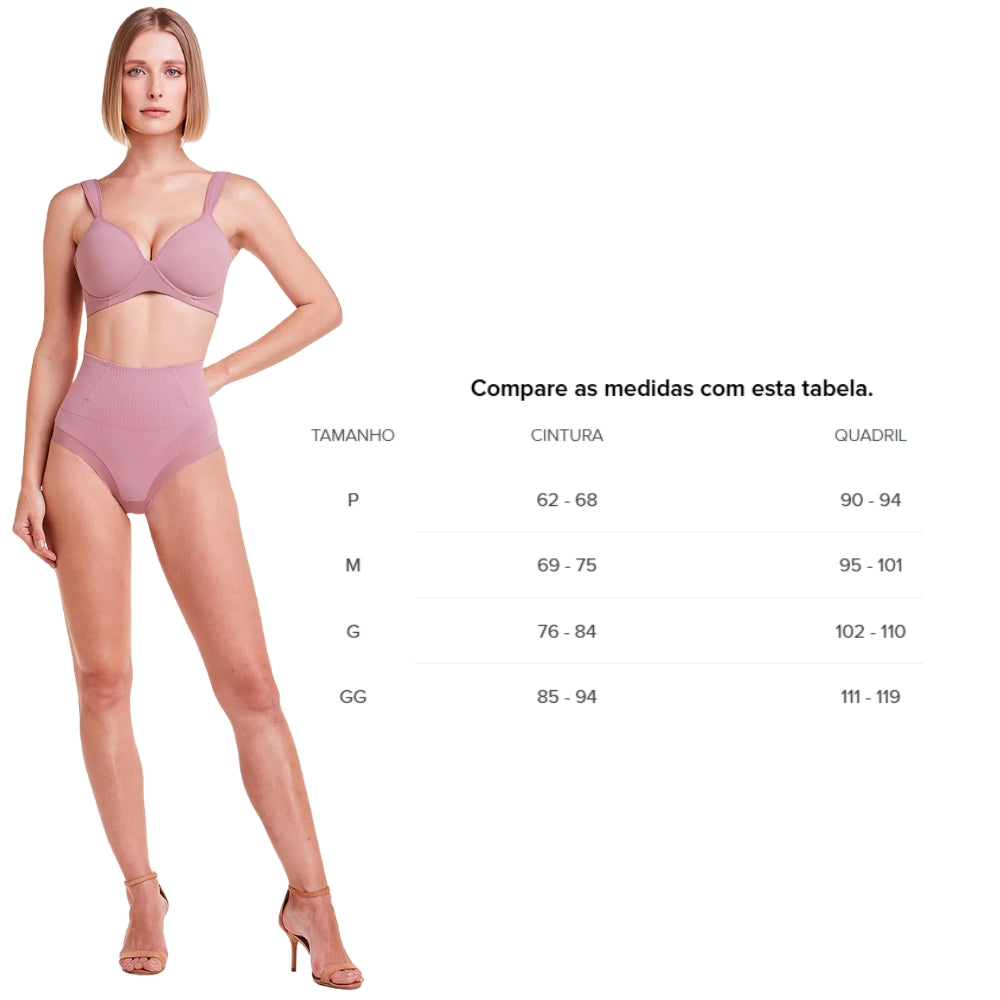 Calcinha Fio Modeladora Diminui Medidas e Valorizar a Cintura