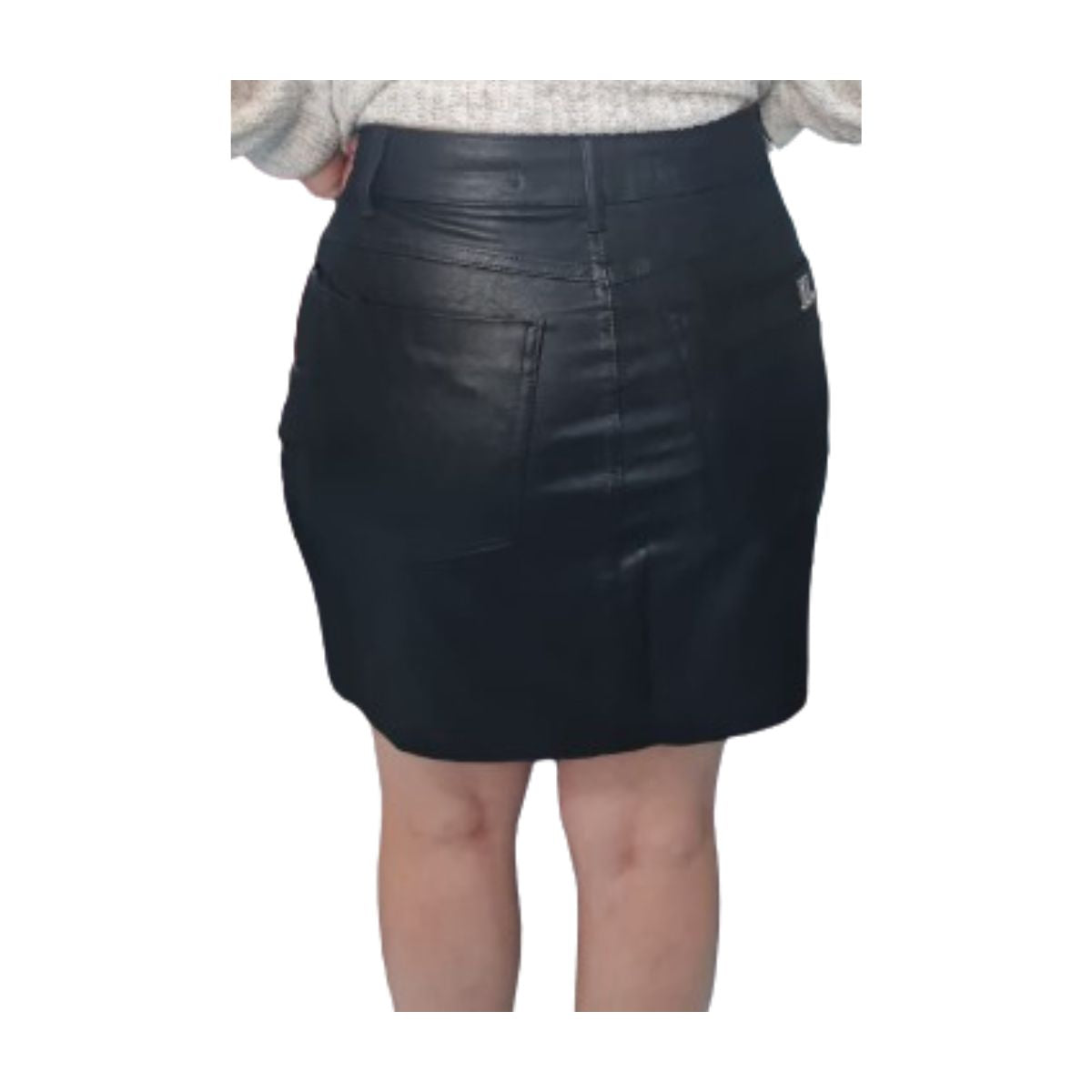 Saia Feminina em Courino de Alta Qualidade