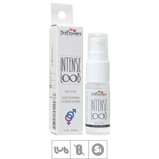 Loção De Silicone Neutro Intense Loob HotFlowers