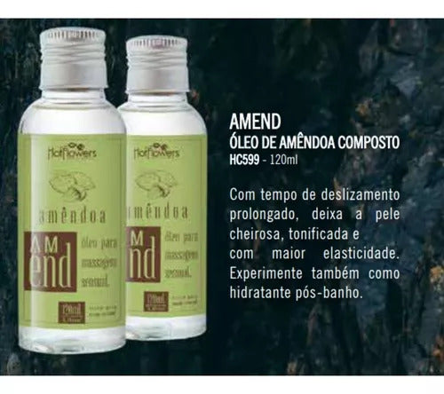 Óleo Para Massagem Sensual Amend HotFlowers