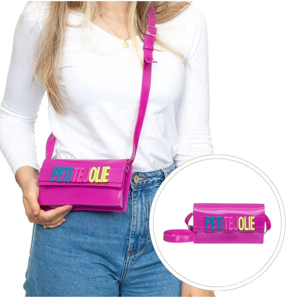 Bolsa J-Lastic Long Wallet Fúcsia Petite Jolie - Estilo, Organização e Versatilidade em uma Única Bolsa!