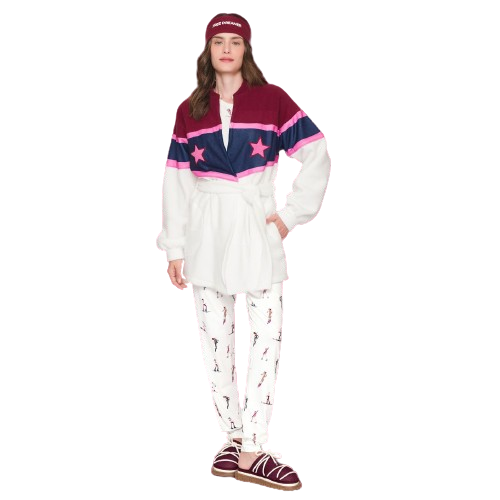 Casaco em Soft Premium com Faixa para Amarração Ideal para Sobrepor os Pijamas