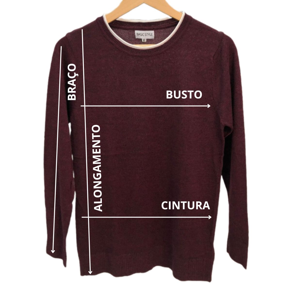 Malha Masculina Gola Redonda The Style Box