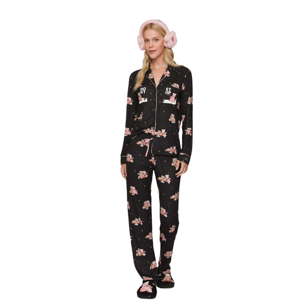 Pijama Aberto Feminino em Sublime Touch