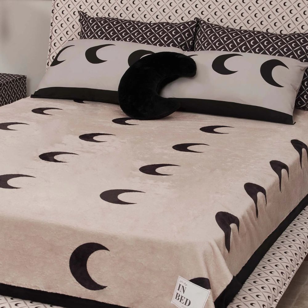 Cobertor Estampado Queen Size 2,00m x 2,20m em Tecido Double Soft Lux