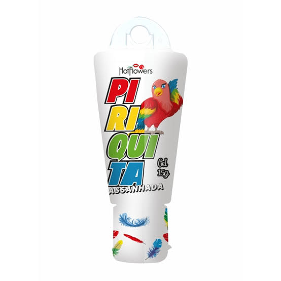 Gel Lubrificante Feminino Piriquita Assanhada Hot Flowers